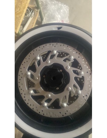 Εκθεσιακη Ηλεκτροκίνητη παιδική μηχανή licensed BMW RR1000 12V σε λευκό