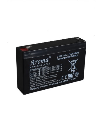  Lead Battery 6V7AH 