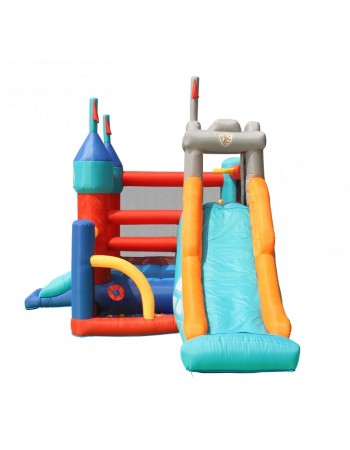 13 in 1 Happy Hop Inflatable Tramboline with Slide and Ball Pool Bouncy Castle 9021