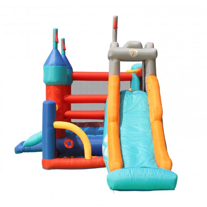 13 in 1 Happy Hop Inflatable Tramboline with Slide and Ball Pool Bouncy Castle 9021 13 in 1 Happy Hop Inflatable Tramboline with Slide and Ball Pool Bouncy Castle 9021