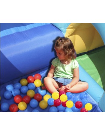 13 in 1 Happy Hop Inflatable Tramboline with Slide and Ball Pool Bouncy Castle 9021
