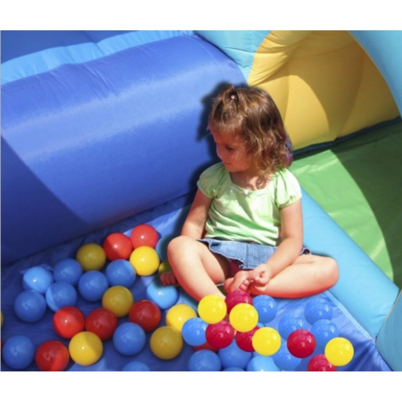 13 in 1 Happy Hop Inflatable Tramboline with Slide and Ball Pool Bouncy Castle 9021 13 in 1 Happy Hop Inflatable Tramboline with Slide and Ball Pool Bouncy Castle 9021
