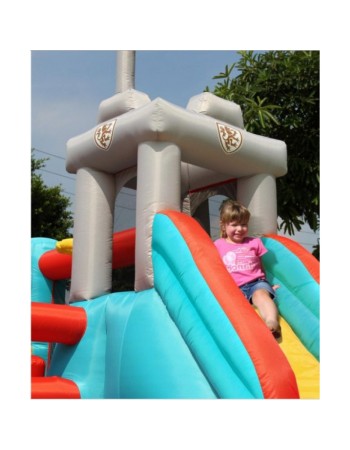 13 in 1 Happy Hop Inflatable Tramboline with Slide and Ball Pool Bouncy Castle 9021