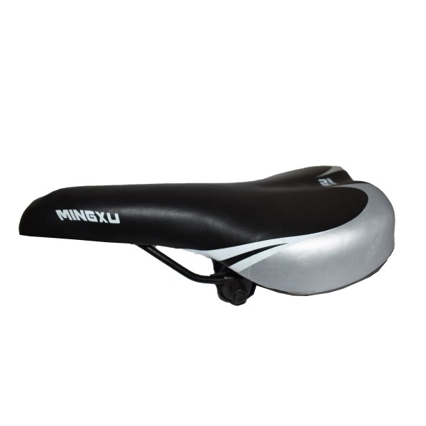 Σέλα Ποδηλάτου MXU COMFORT σε Μαύρο Ασημί
