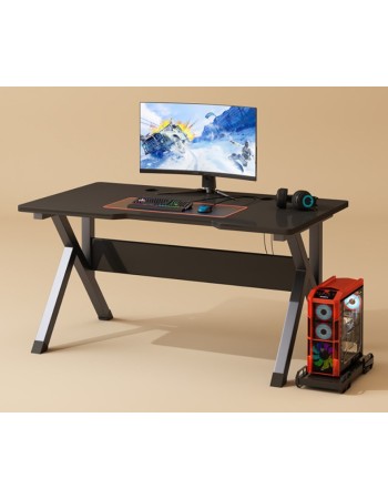Γραφείο Gaming με Μεταλλικά Πόδια 120x60x75 – Σταθερό και Μοντέρνο TB034