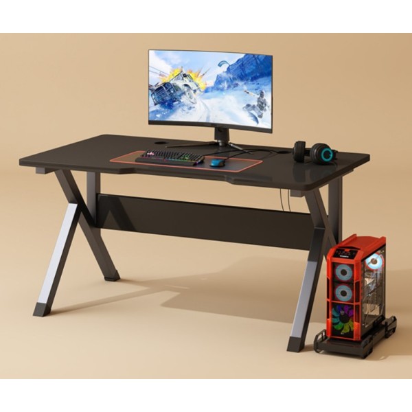 Γραφείο Gaming με Μεταλλικά Πόδια 120x60x75 – Σταθερό και Μοντέρνο TB034