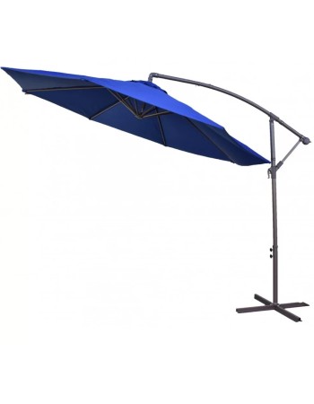Επαγγελματική ομπρέλα αλουμινίου πλαϊνού ιστού με διάμετρο 300cm – ΜΠΛΕ