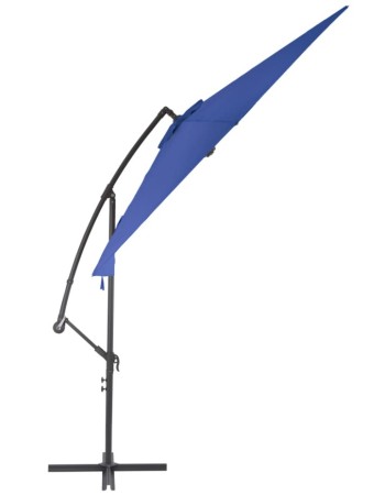 Επαγγελματική ομπρέλα αλουμινίου πλαϊνού ιστού με διάμετρο 300cm – ΜΠΛΕ