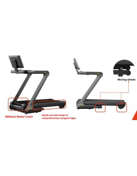 Επαγγελματικός διάδρομος γυμναστικής GymGus 4HP με ανάκληση έως 12 μοίρες και μέγιστη ταχύτητα 20km/h