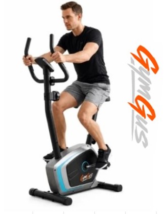 Μαγνητικό Ποδήλατο Γυμναστικής GymGus με οθόνη και μετρητή ταχύτητας απόστασης και θερμίδων καρδιακών παλμών