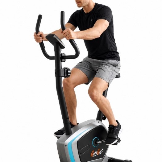 Μαγνητικό Ποδήλατο Γυμναστικής GymGus με οθόνη και μετρητή ταχύτητας απόστασης και θερμίδων καρδιακών παλμών