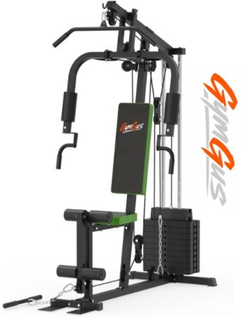 GymGus Πολυόργανο γυμναστικής με ενσωματωμένα βάρη 46 κιλά