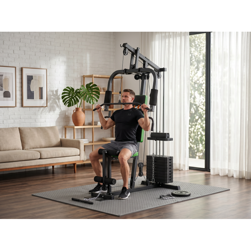 GymGus Πολυόργανο γυμναστικής με ενσωματωμένα βάρη 46 κιλά