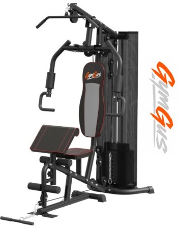 GymGus Πολυόργανο γυμναστικής με ενσωματωμένα βάρη 47 κιλά