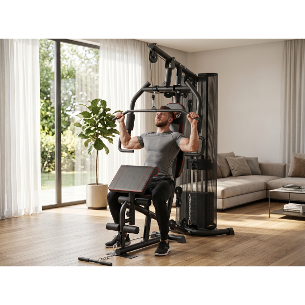 GymGus Πολυόργανο γυμναστικής με ενσωματωμένα βάρη 47 κιλά