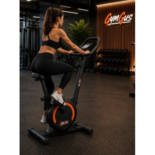 Μαγνητικό Ποδήλατο Γυμναστικής GymGus με οθόνη ενδείξεις και 16 επίπεδα χειροκίνητης ανάκλησης