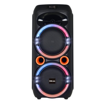 Σύστημα Karaoke FOR ALL ηχείο επαναφορτιζόμενο 40W με ασύρματο μικρόφωνο λειτουργεία ράδιο και μπαταρία 3600mah FG208-23