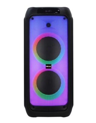 Σύστημα Karaoke FOR ALL ηχείο επαναφορτιζόμενο 40W με ασύρματο μικρόφωνο λειτουργεία ράδιο και μπαταρία 7.4v5000ah FG208-13
