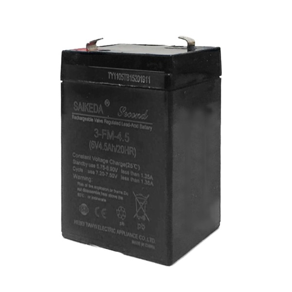 Μπαταρία Μολύβδου 6V4,5AH   Μπαταρία Μολύβδου 6V4,5AH