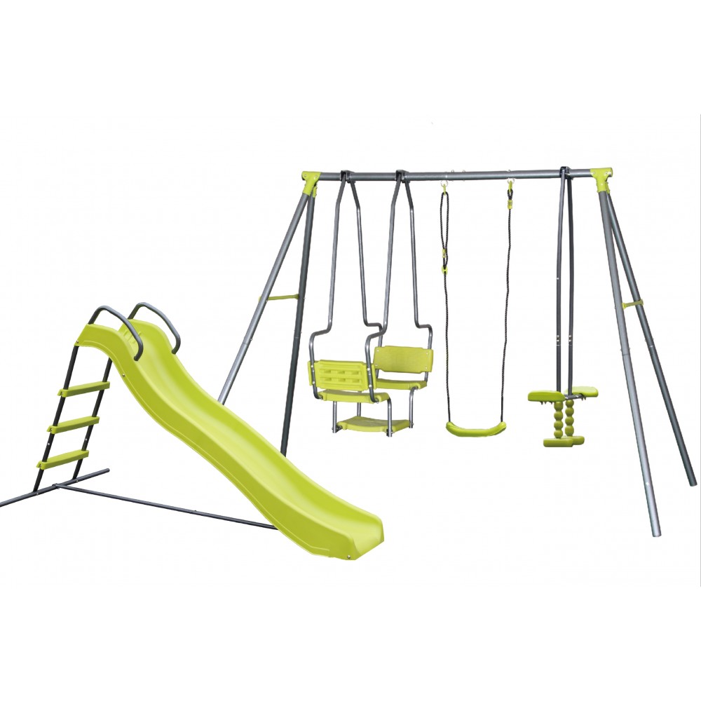 Set Multiplayer Swing and Slide Playground 