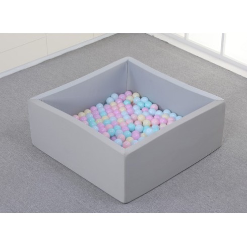 Τετράγωνη μπαλοπισίνα με 200 μπαλακια 5.5cm 90x90x35cm