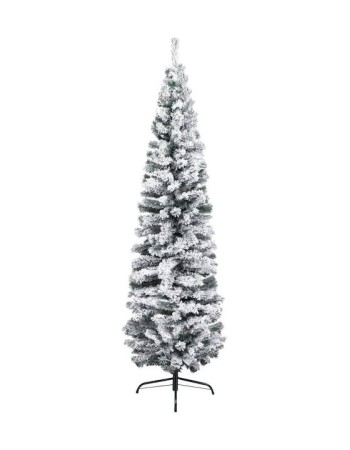 Χριστουγεννιάτικο Δέντρο Χιονισμένο Slim Tokyo 180cm