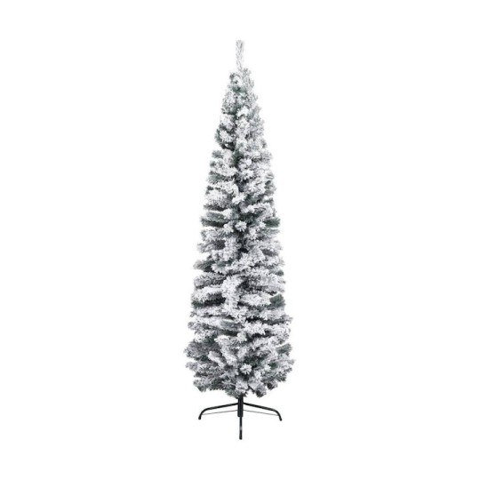 Χριστουγεννιάτικο Δέντρο Χιονισμένο Slim Tokyo 180cm