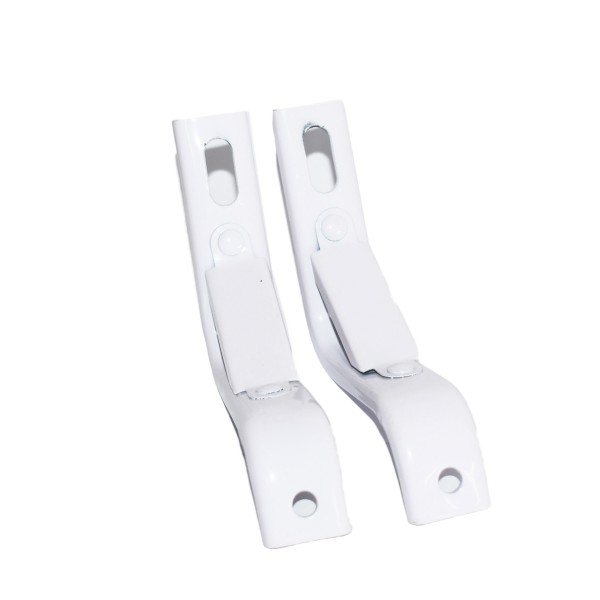 Σετ Μπράτσα στήριξης βοηθητικών ροδών για παιδικό ποδήλατο 12 ίντσες λευκά