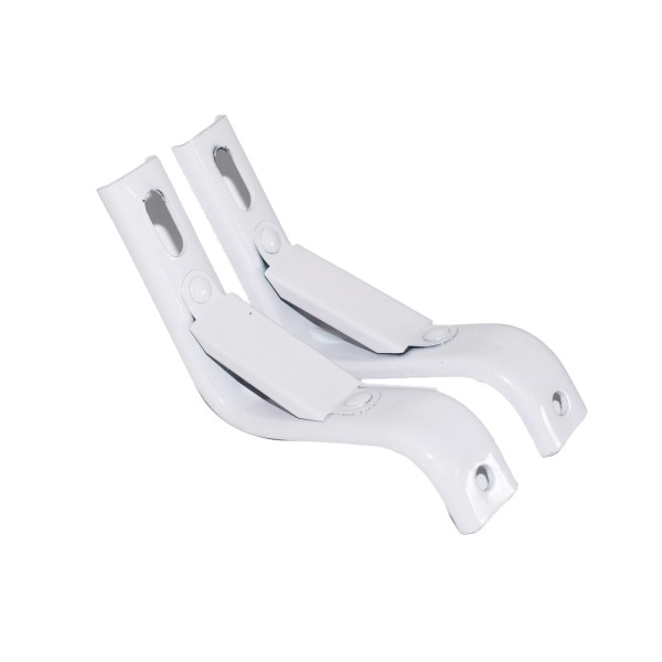 Σετ Μπράτσα στήριξης βοηθητικών ροδών για παιδικό ποδήλατο 12 ίντσες λευκά