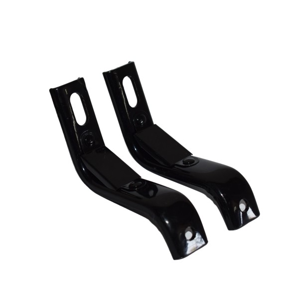 Σετ Μπράτσα στήριξης βοηθητικών ροδών για παιδικό ποδήλατο 12 ίντσες Μαύρα