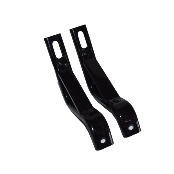 Σετ Μπράτσα στήριξης βοηθητικών ροδών για παιδικό ποδήλατο 12 ίντσες Μαύρα