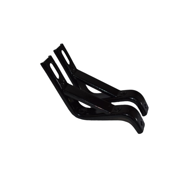 Σετ Μπράτσα στήριξης βοηθητικών ροδών για παιδικό ποδήλατα 14 έως 16 ίντσες μαύρα