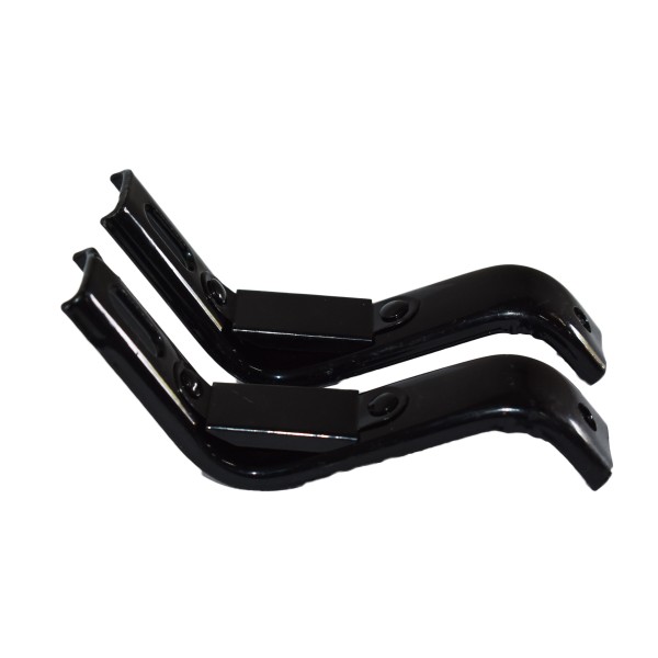 Σετ Μπράτσα στήριξης βοηθητικών ροδών για παιδικό ποδήλατα 14 έως 16 ίντσες μαύρα