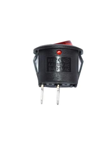 Διακόπτης για ενεργοποίηση φώτων 6A 250V 10A 125V με δύο υποδοχές