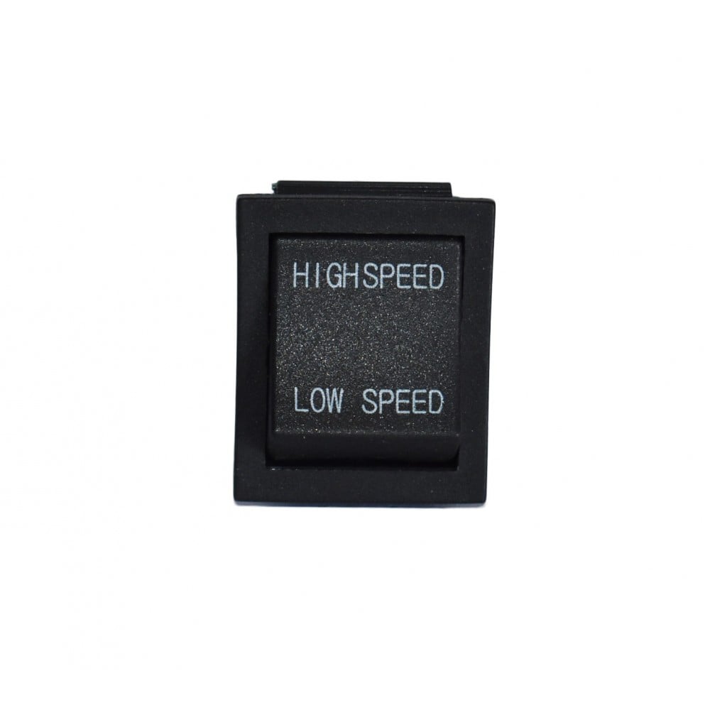 Διακόπτης HIGH SPEED/LOW SPEED παιδικού ηλεκτροκίνητου 16A/250V με έξι υποδοχές