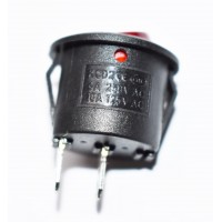 Διακόπτης για ενεργοποίηση φώτων 6A 250V 10A 125V με δύο υποδοχές