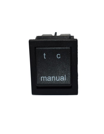 Διακόπτης MANUAL/TC 16Α 250V με έξι υποδοχές