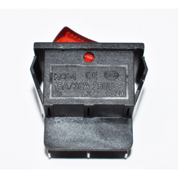 Διακόπτης ON/OFF ή φώτων Παιδικού ηλεκτροκίνητου 15Α/30A 250V με τρεις υποδοχές