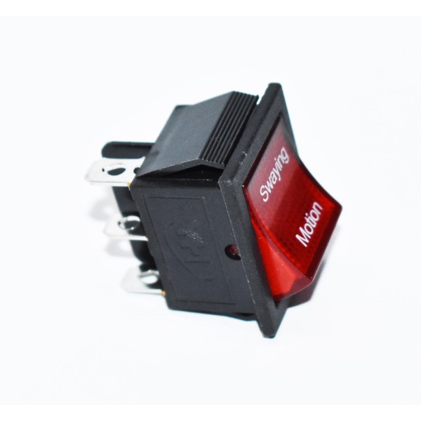 Διακόπτης Κούνιας/κίνησης Παιδικού ηλεκτροκίνητου 15Α/30A 250V με τρεις υποδοχές