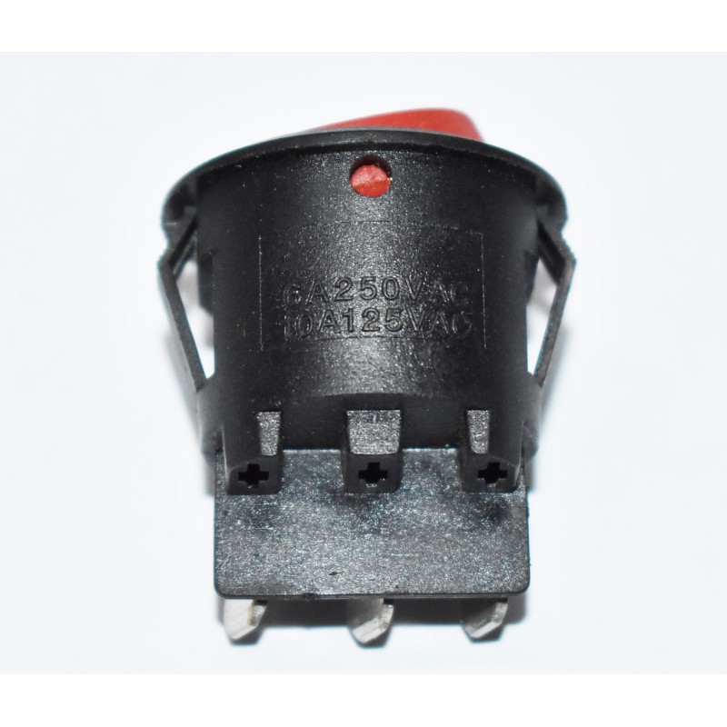 Διακόπτης Εμπρός/Πίσω 6A 250V 10A125V με τρεις υποδοχές Διακόπτης Εμπρός/Πίσω 6A 250V 10A125V με τρεις υποδοχές