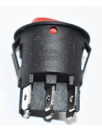 Διακόπτης MANUAL/TC 6Α 250V 10A 125V  με έξι υποδοχές