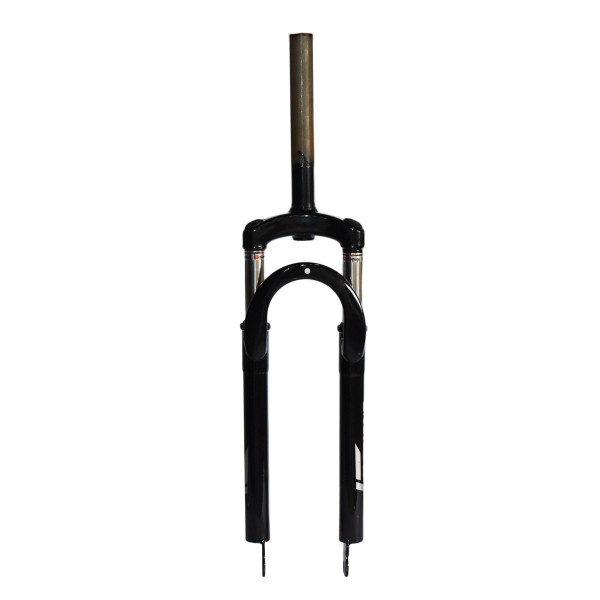 Μπροστινό πιρούνι με ανάρτηση για ποδήλατο 26 ίντσες σε Μαύρο ασημί