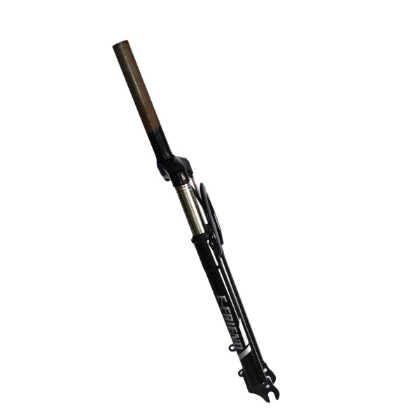 Μπροστινό πιρούνι με ανάρτηση για ποδήλατο 26 ίντσες σε Μαύρο ασημί