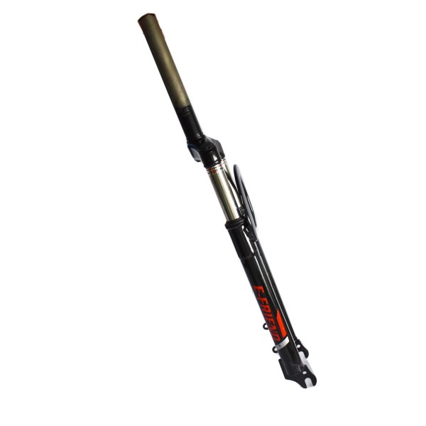 Μπροστινό πιρούνι με ανάρτηση για ποδήλατο 26 ίντσες σε Μαύρο Κόκκινο