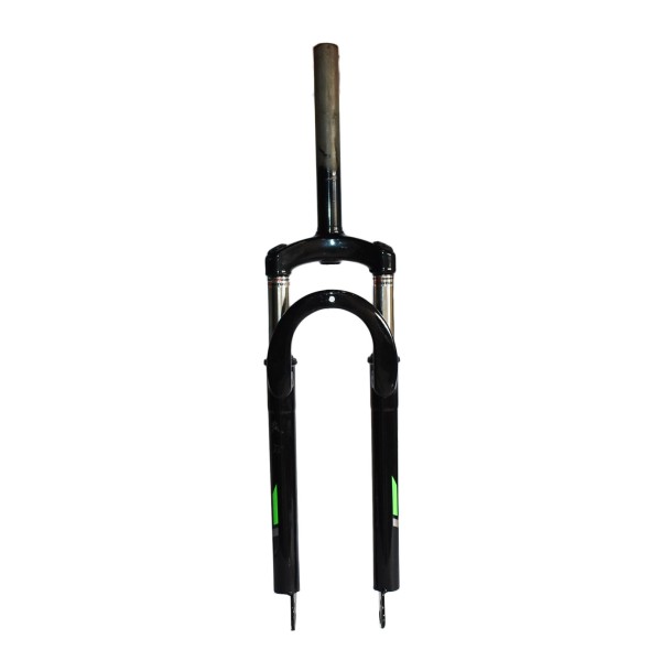 Μπροστινό πιρούνι με ανάρτηση για ποδήλατο 26 ίντσες σε Μαύρο Πράσινο