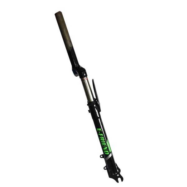 Μπροστινό πιρούνι με ανάρτηση για ποδήλατο 26 ίντσες σε Μαύρο Πράσινο