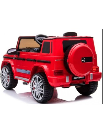 Ηλεκτρικό παιδικό αυτοκίνητο Mercedes benz G63 AMG Πρωτότυπο με MP3 12V κόκκινο BJ0002-R
