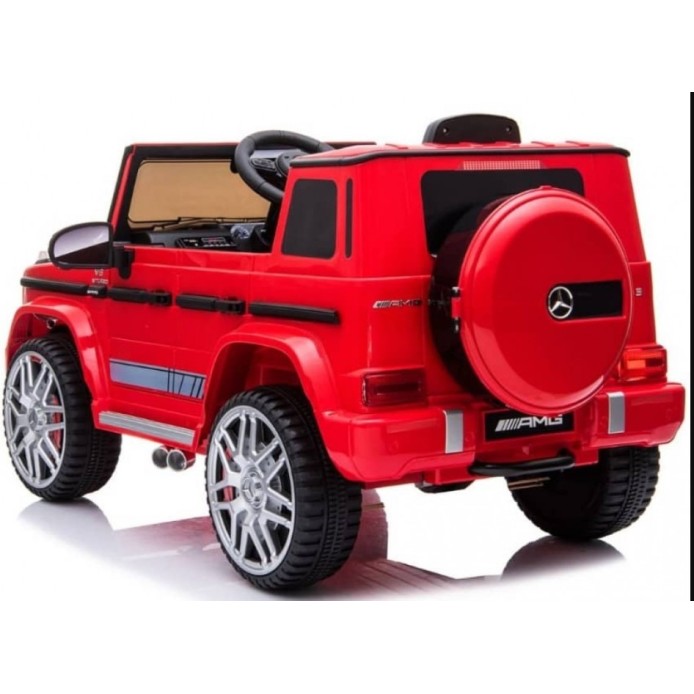 Ηλεκτρικό παιδικό αυτοκίνητο Mercedes benz G63 AMG Πρωτότυπο με MP3 12V κόκκινο BJ0002-R