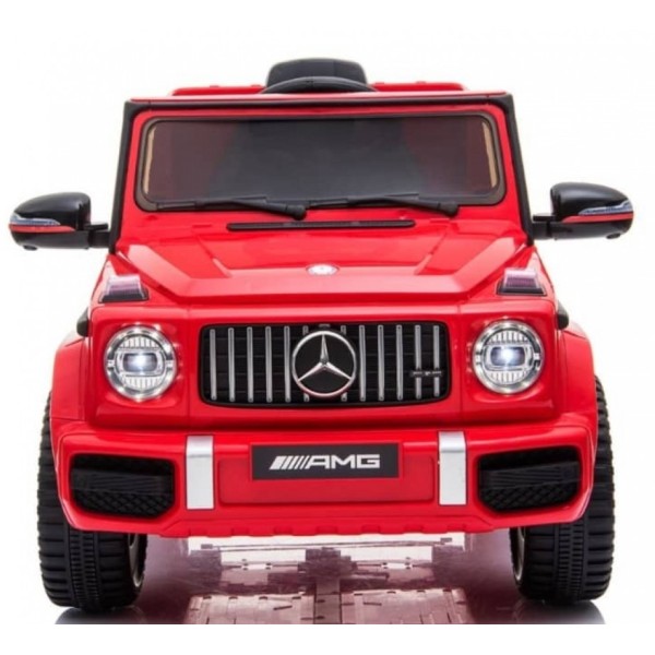 Ηλεκτρικό παιδικό αυτοκίνητο Mercedes benz G63 AMG Πρωτότυπο με MP3 12V κόκκινο BJ0002-R