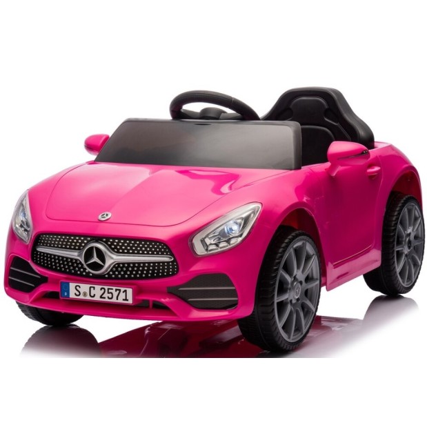 Ηλεκτροκίνητο Παιδικό Αυτοκίνητο Licensed Mercedes Benz CLS 35 12v σε Ροζ χρώμα
